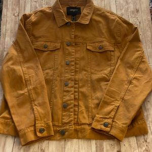 Men’s Forever 21 Mustard Jean Jacket